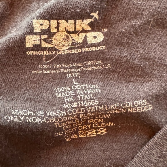 Pink Floyd The Dark Side Of The Moon Short Sleeve Tee Shirt Size Large - Picture 2 of 2
